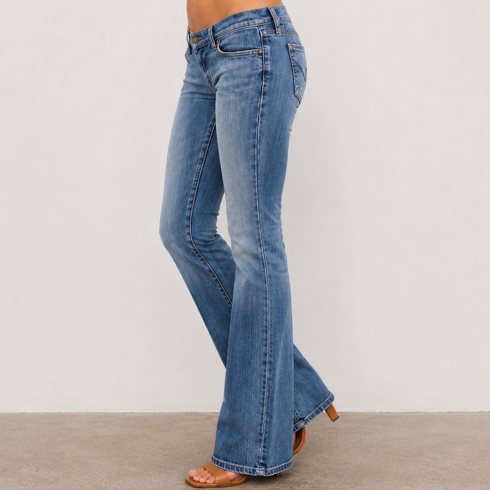 Vintage Y2K Citizens of Humanity Kelly 001 Low Rise Bootcut Jeans USA Made SZ 30